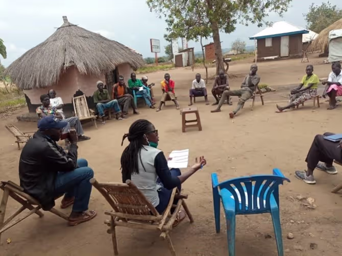 MC staff interviewing potential retailers - Gerald Butele, Pesitho 