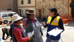 Photo showing Microjustice at work in Peru