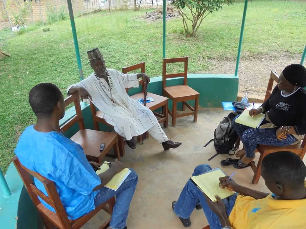 Interview with Traditional Chief, Joko Kuyon