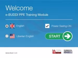Offering choice for the trainers in the early testing of a prototype in Liberia