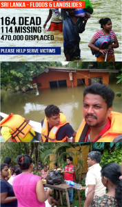 Devastating floods in Sri Lanka